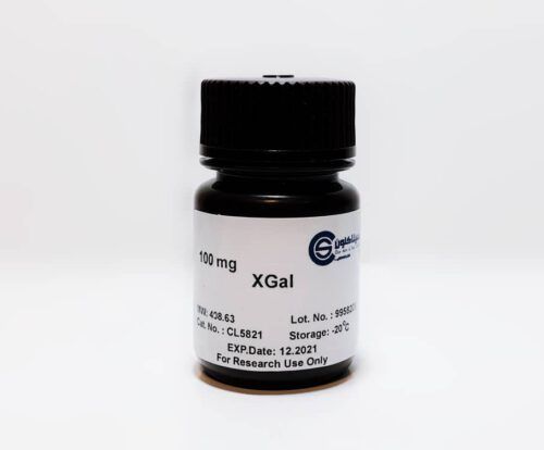 (سیناکلون) X-Gal (5-Bromo-4-Chloro-3-Indolyl-beta-D-galactopyranoside), 100mg-cl5821